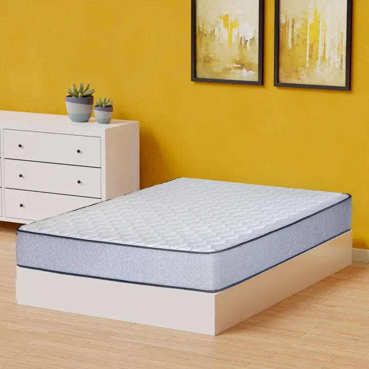 10" Medium Firm High Density Foam Mattress, Cooler Sleep